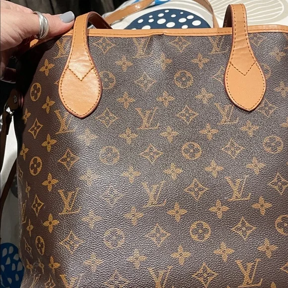 Brown Monogram Tote Bag - Picture 7 of 13